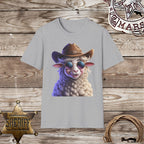 Cool Cowboy Sheep  T-Shirt