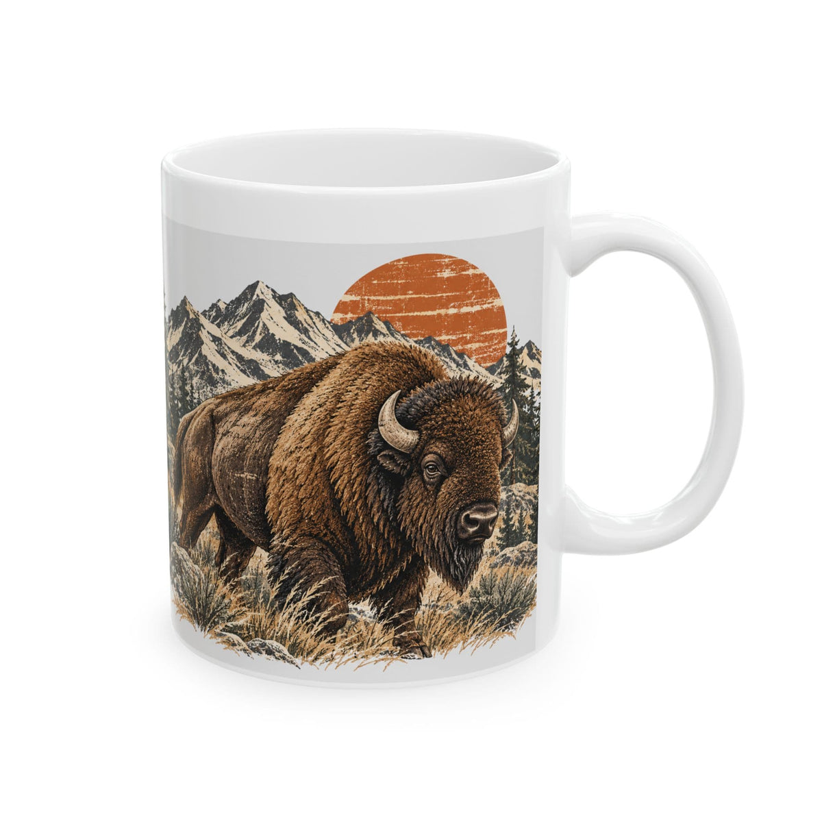 Bison Coffee Mug