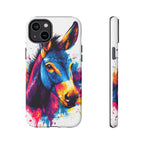 Color Splash Donkey Phone Case