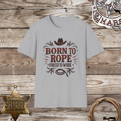 Softstyle Unisex T-Shirt - Born to Rope