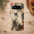 Patriotic White Horse Phone Case