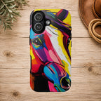 Abstract Colorful Horse Phone Case