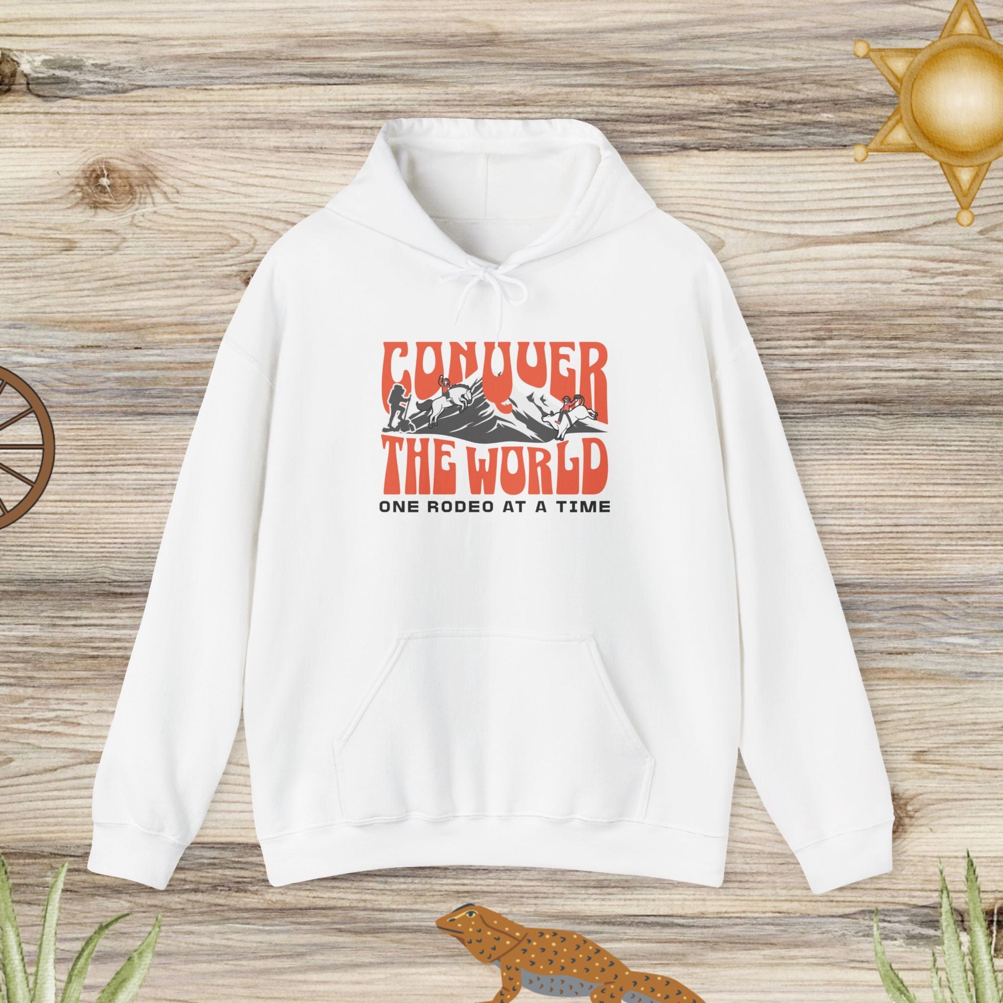 Unisex Hoodie -Conquer the World