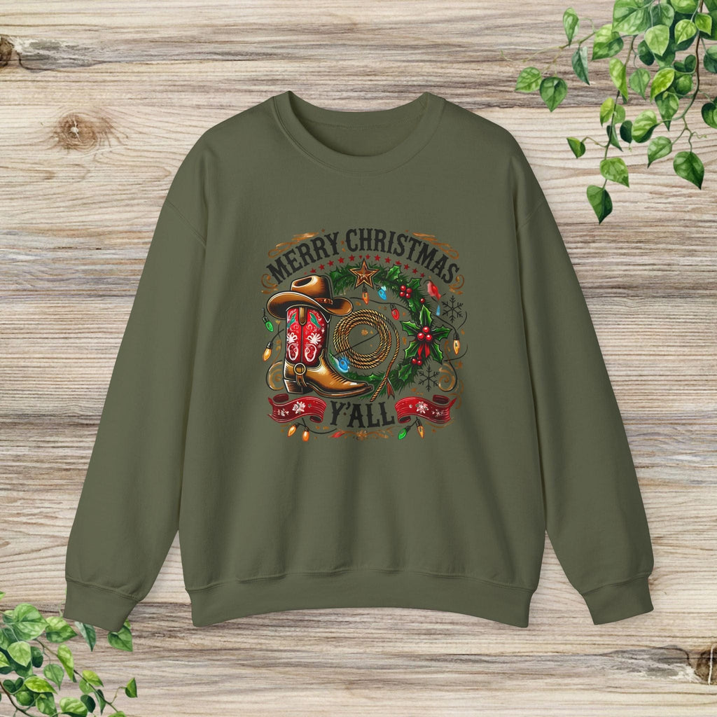 Unisex Heavy Blend™ Crewneck Sweatshirt -Merry Christmas