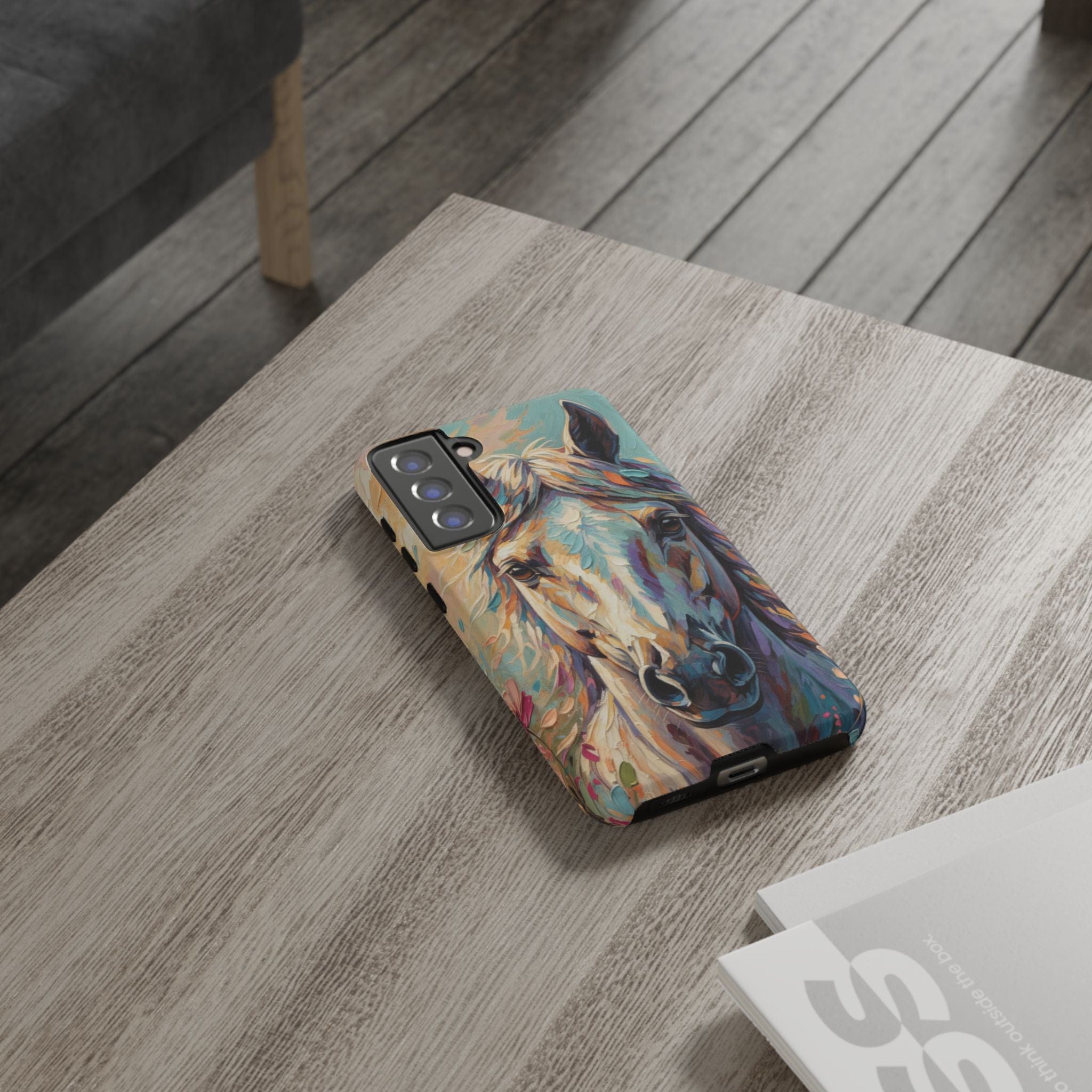 Blooming Spirit Horse Phone Case