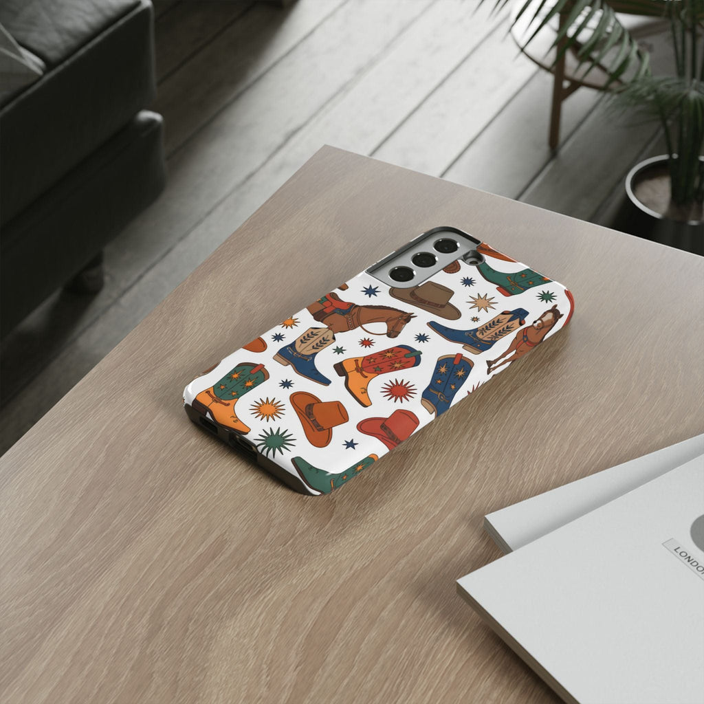 Cowboy Boots, Hats & Horses Phone Case