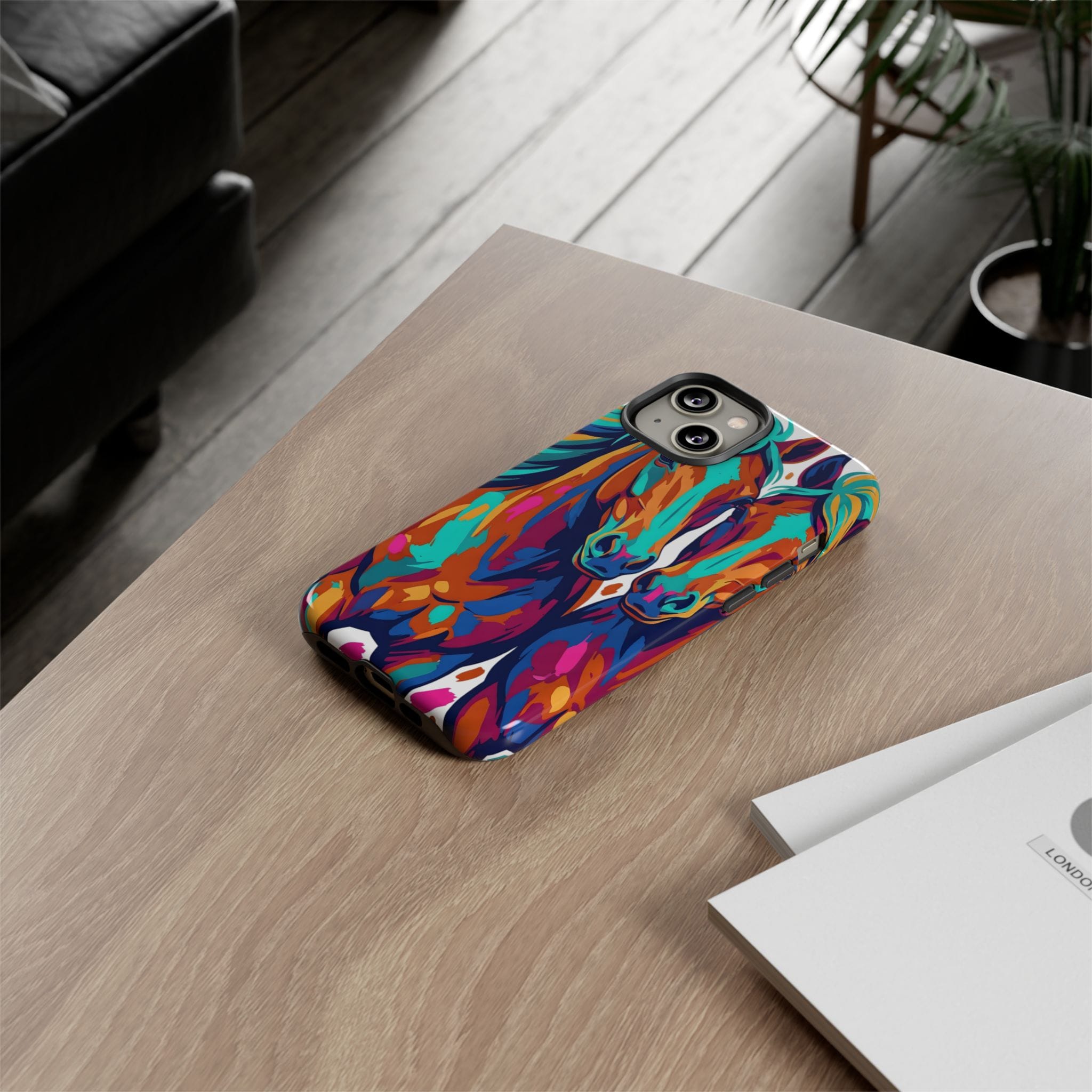 Vibrant Pop Art Equine Phone Case