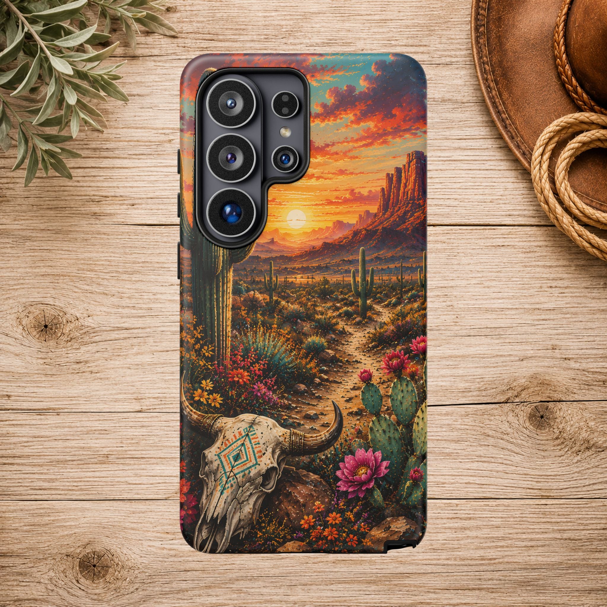 Southwest Desert Sunset Phone Case
