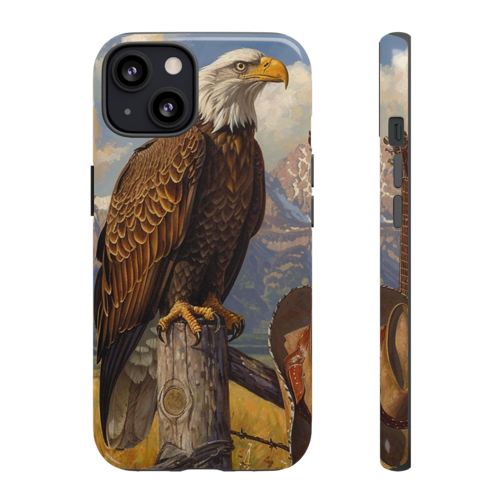 Vintage Bald Eagle Patriotic Phone Case