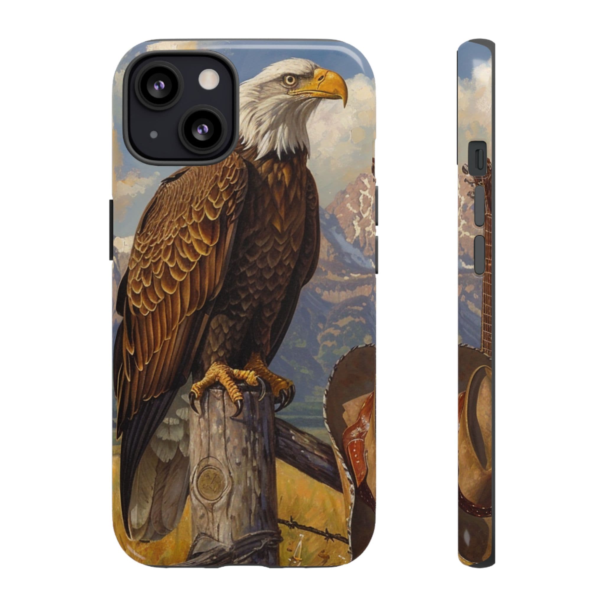 Vintage Bald Eagle Patriotic Phone Case