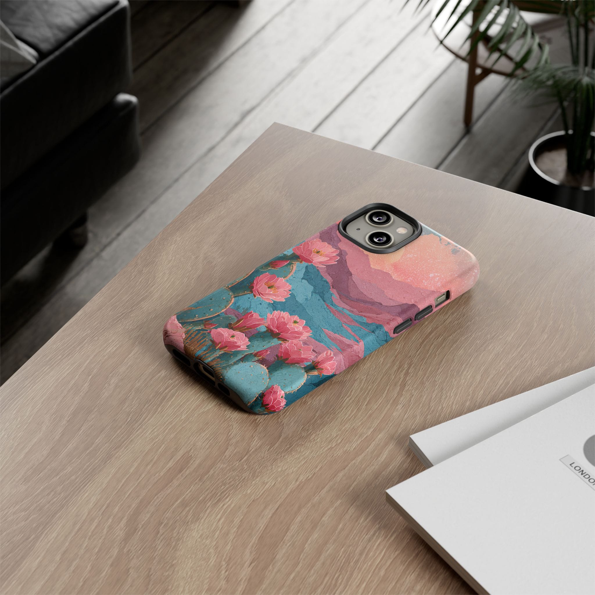 Desert Bloom Sunset Phone Case