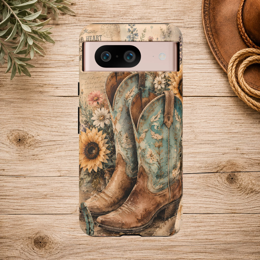 Rustique Sunflower Western iPhone Cover