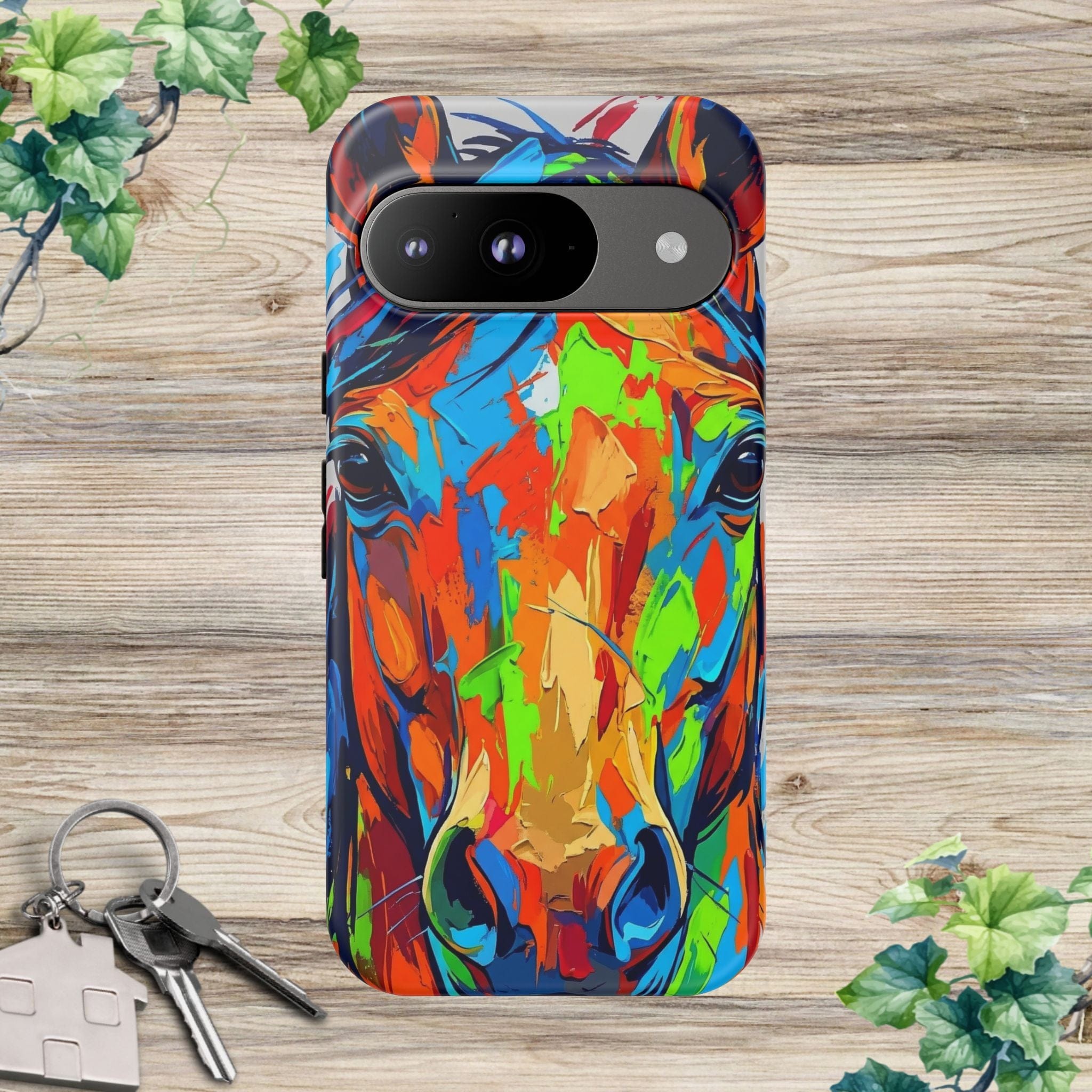 Colorful Abstract Horse Phone Case