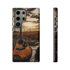 Guitar in a Wet Field -Phone Case