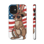 Patriotic Cowboy Bunny Phone Case