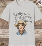 Easily Distracted by Horses T-Shirt