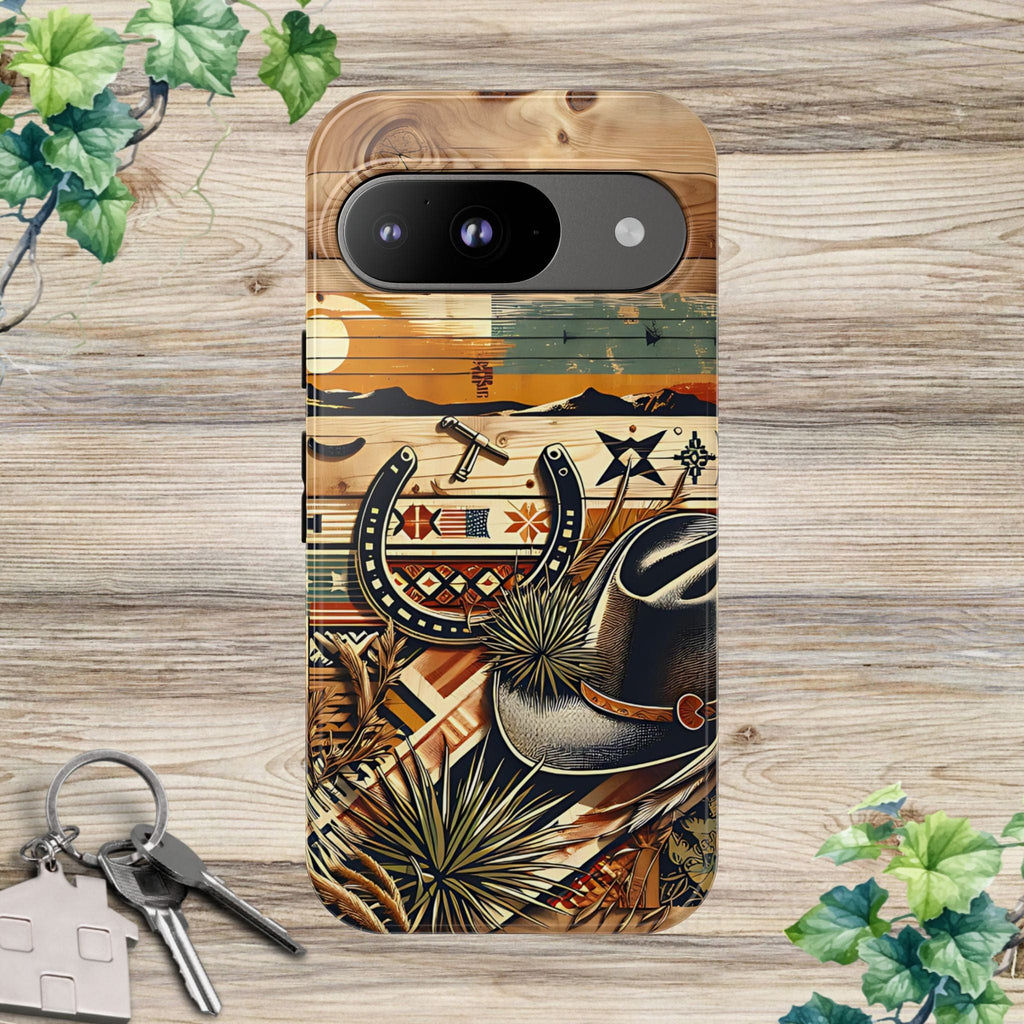 Hat and Horseshoes -Phone Case