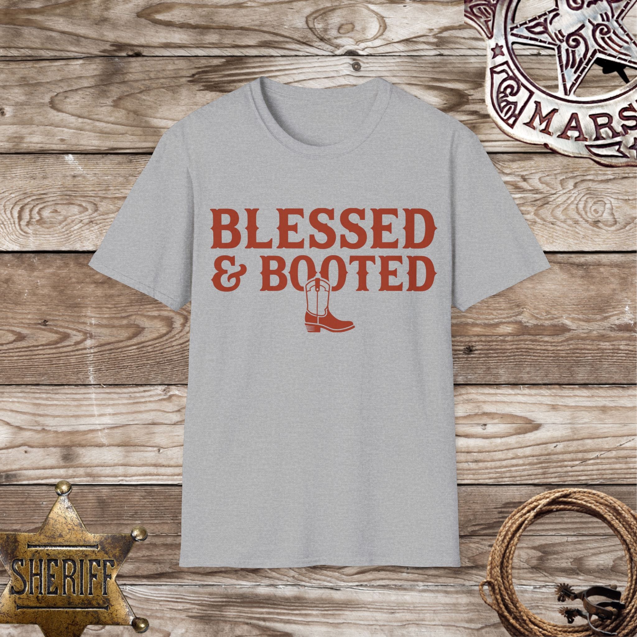 Blessed & Booted Western T-Shirt