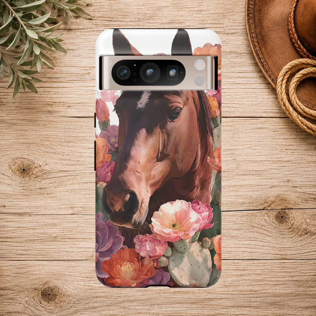 Horse Floral Phone Case