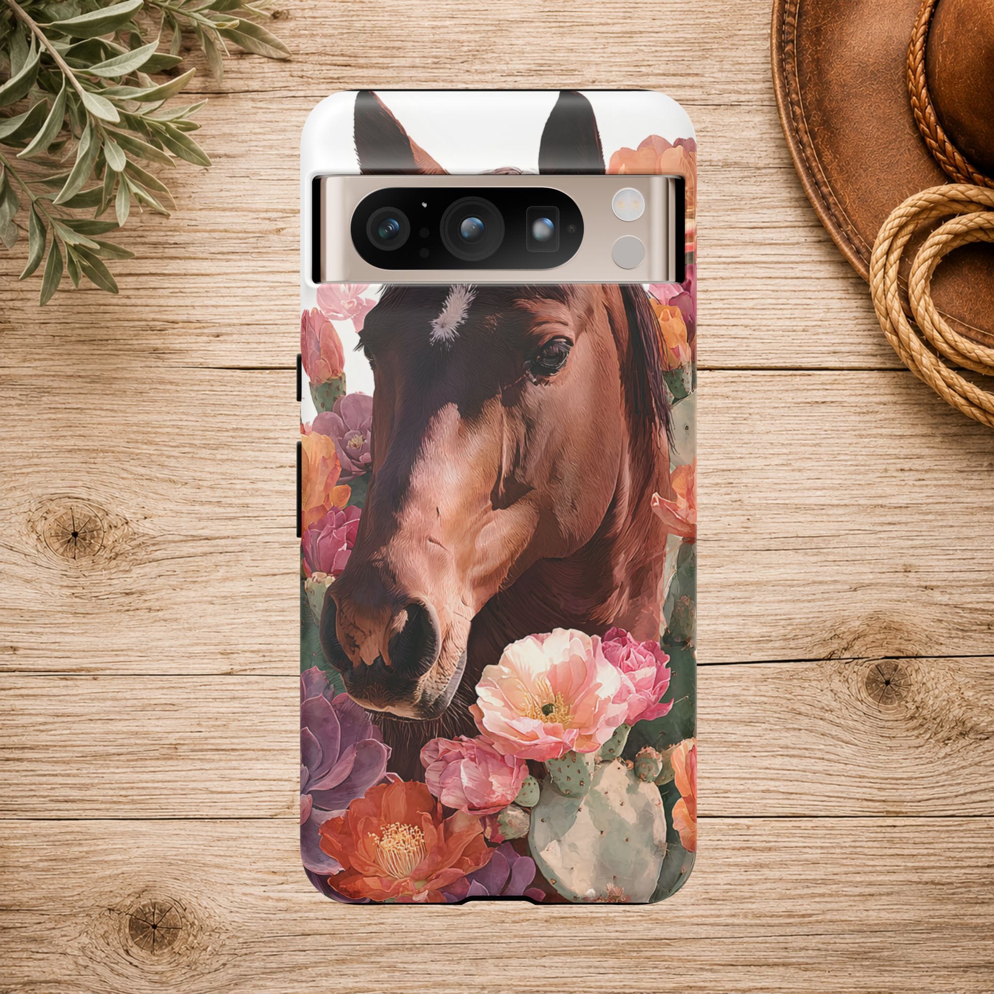 Horse Floral Phone Case