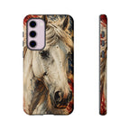 Patriotic White Horse Phone Case