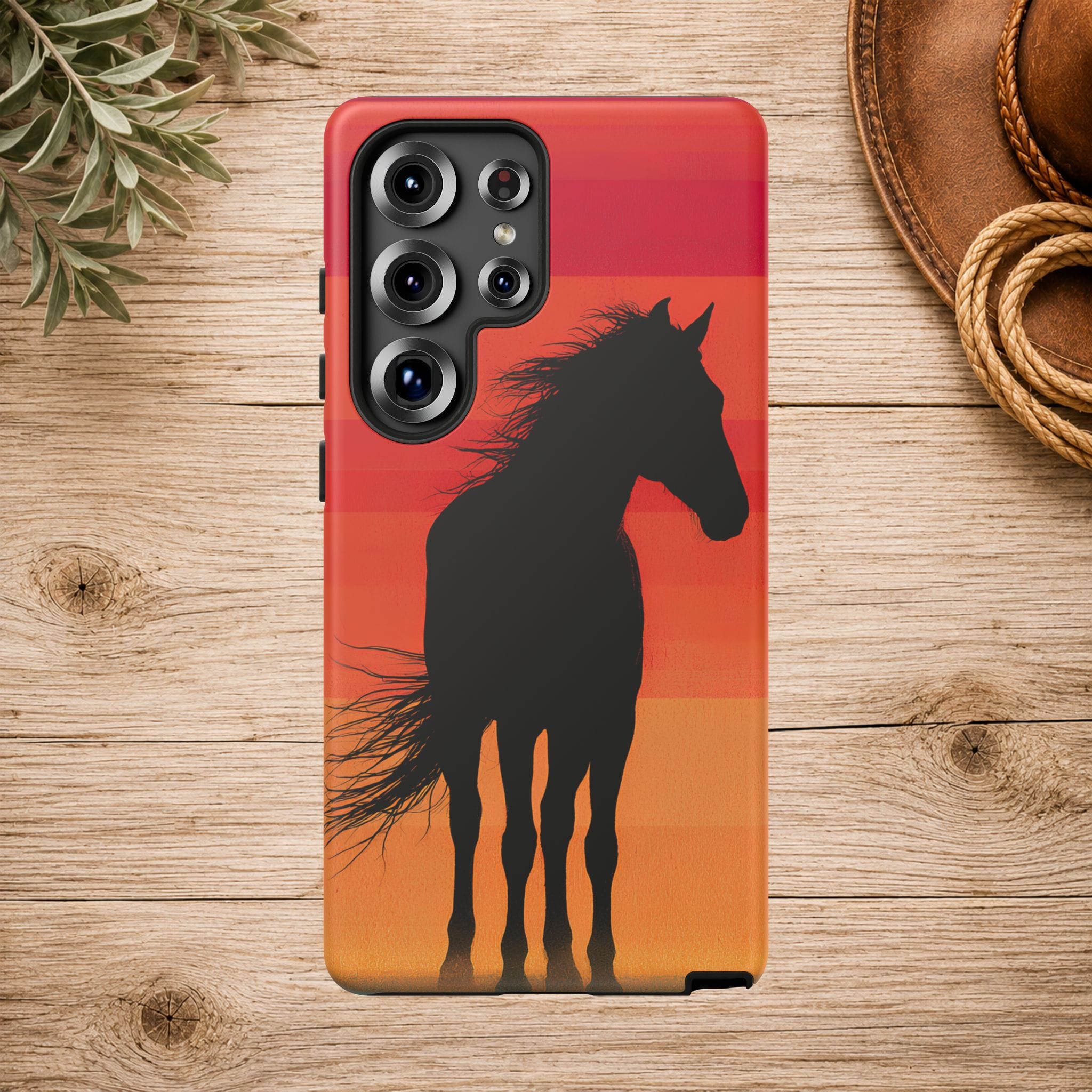 Sunset Spirit Horse Phone Case