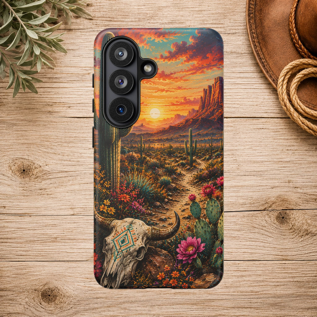 Southwest Desert Sunset Phone Case