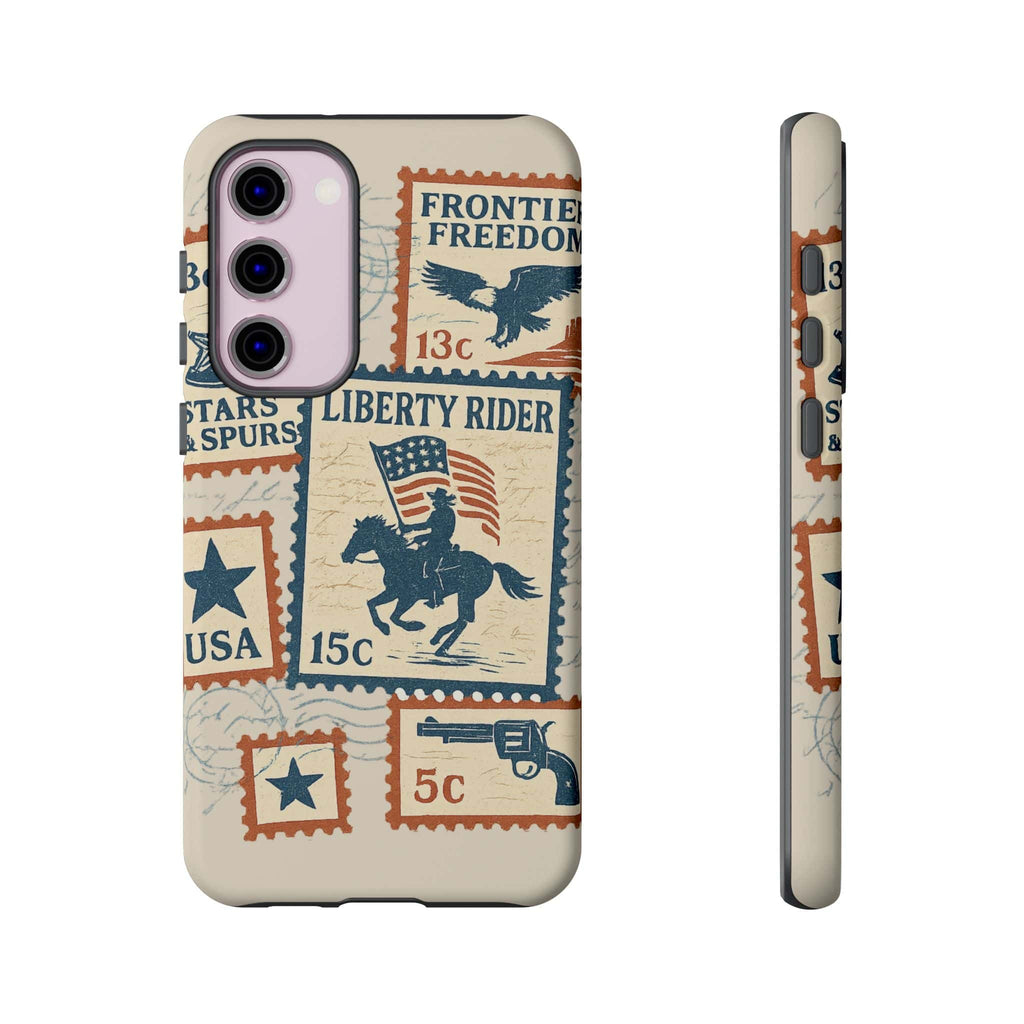 Liberty Rider Vintage Western Patriotic Phone Case