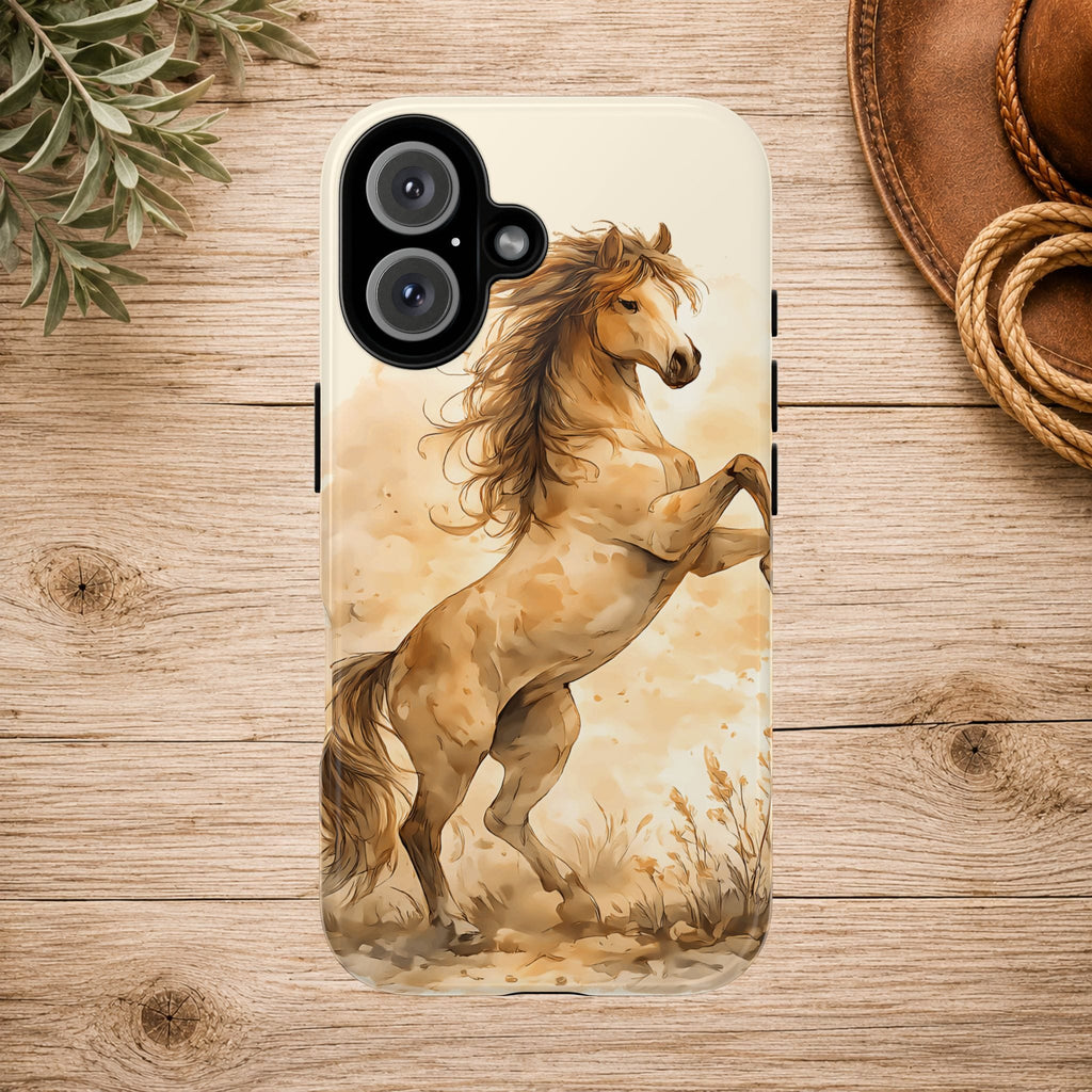 Horse Rearing Tough Phone Case