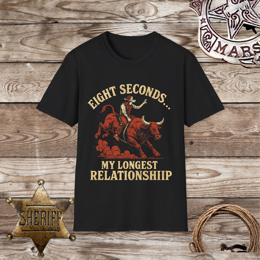 Funny Rodeo 8 Seconds T-Shirt