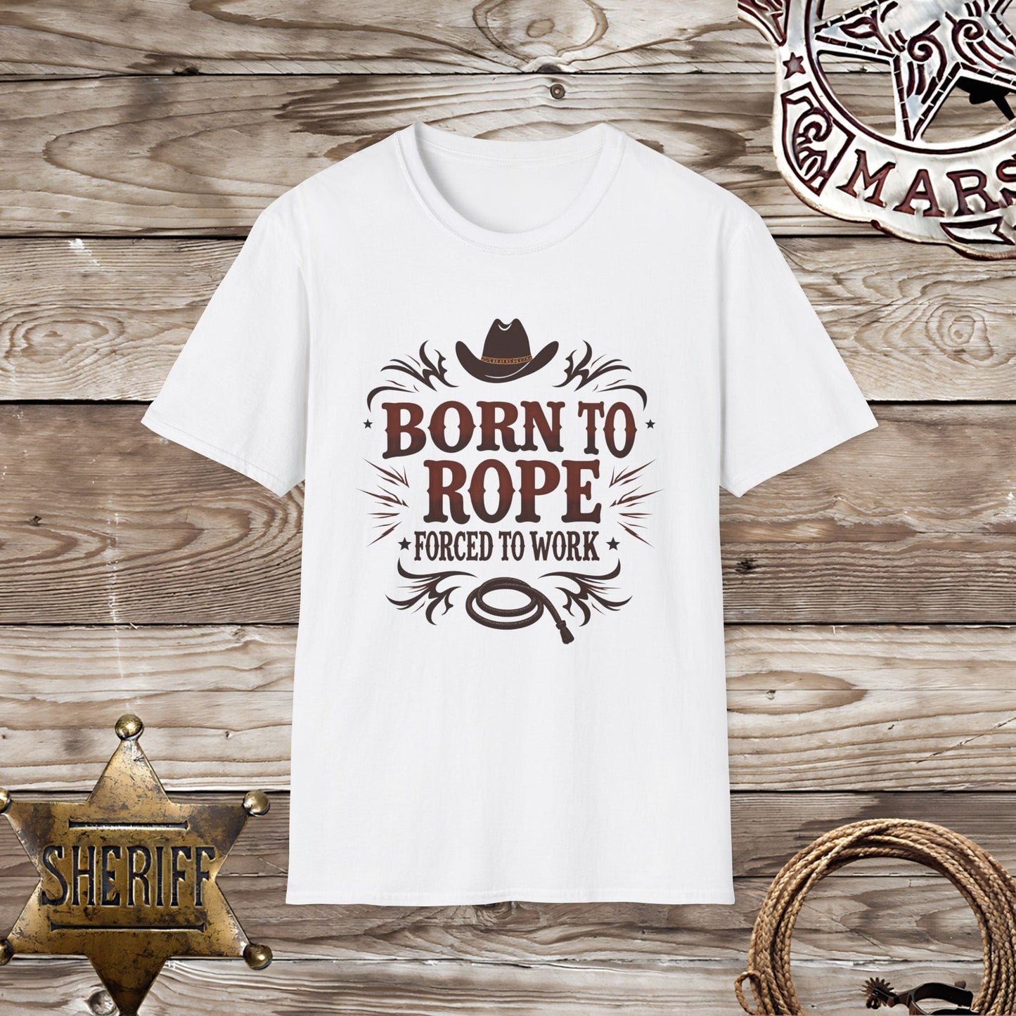 Softstyle Unisex T-Shirt - Born to Rope