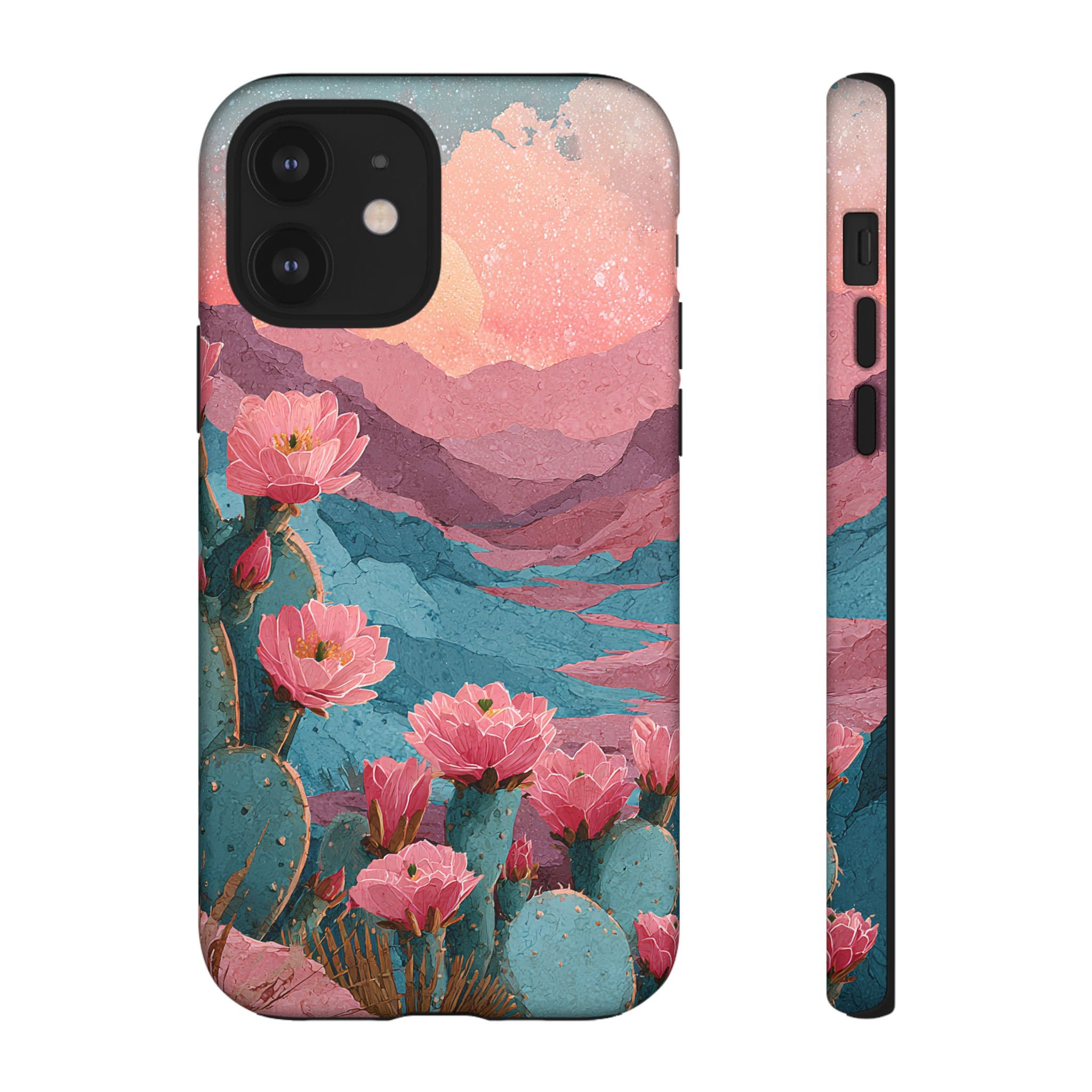 Desert Bloom Sunset Phone Case