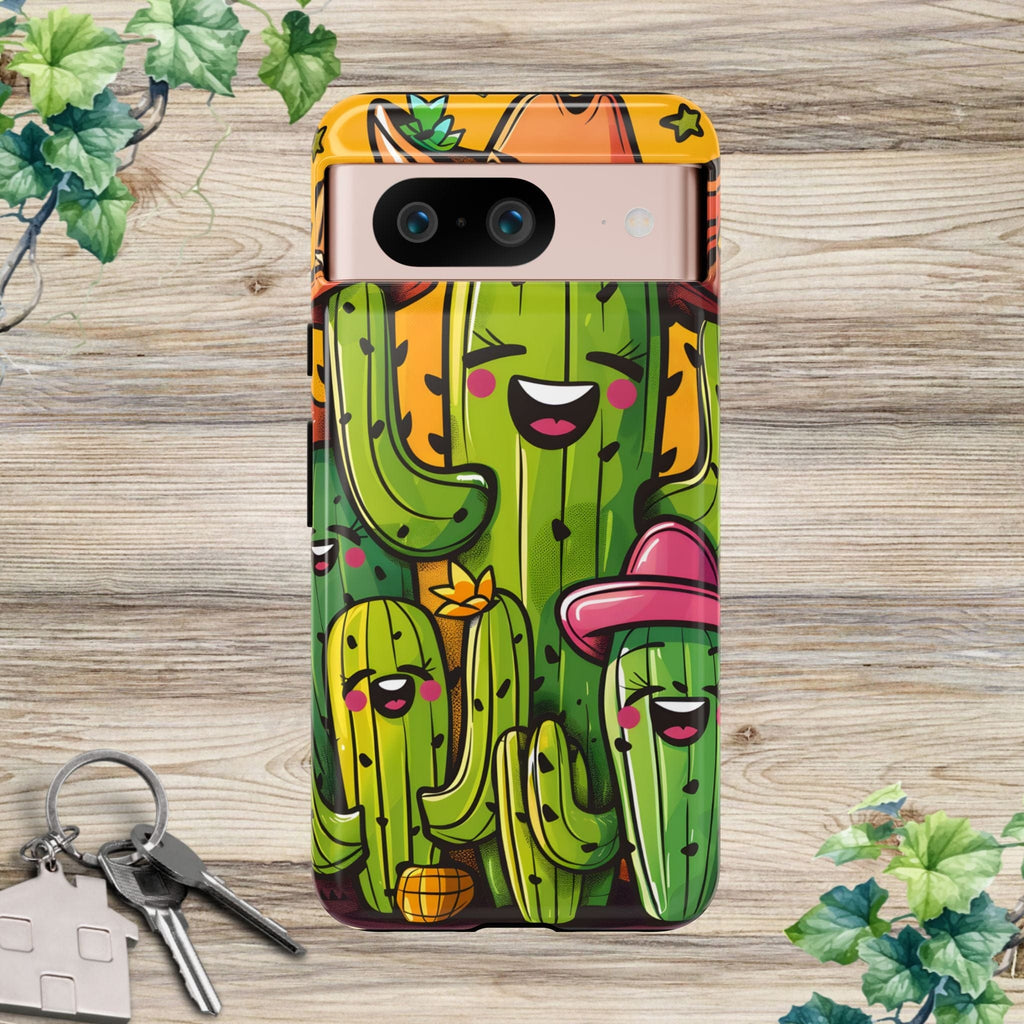 Happy Cactus Crew Phone Case