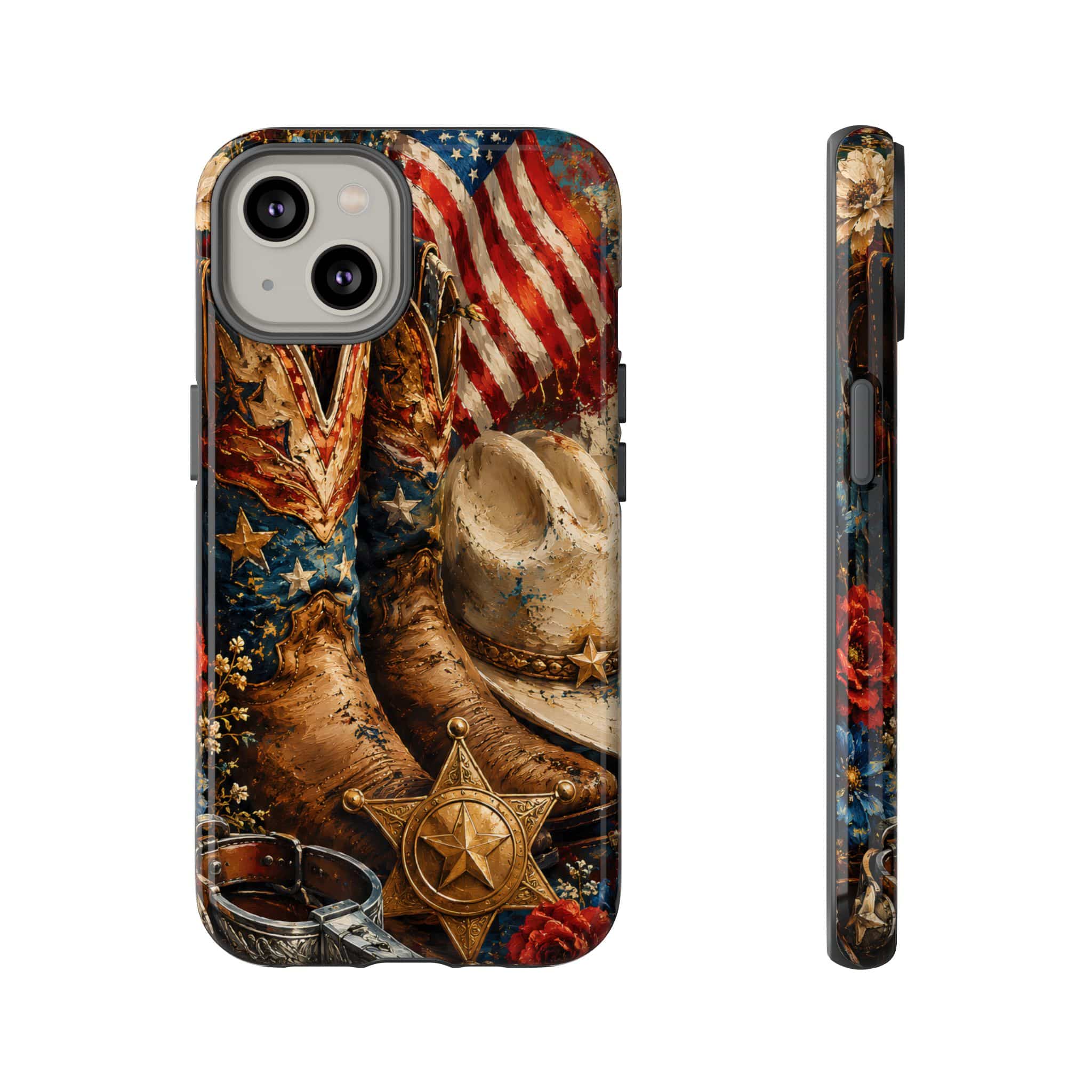 Patriotic Cowgirl Phone Case