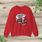 Sleigh Bells More Like Cowbells Funny Christmas Cow Sweatshirt