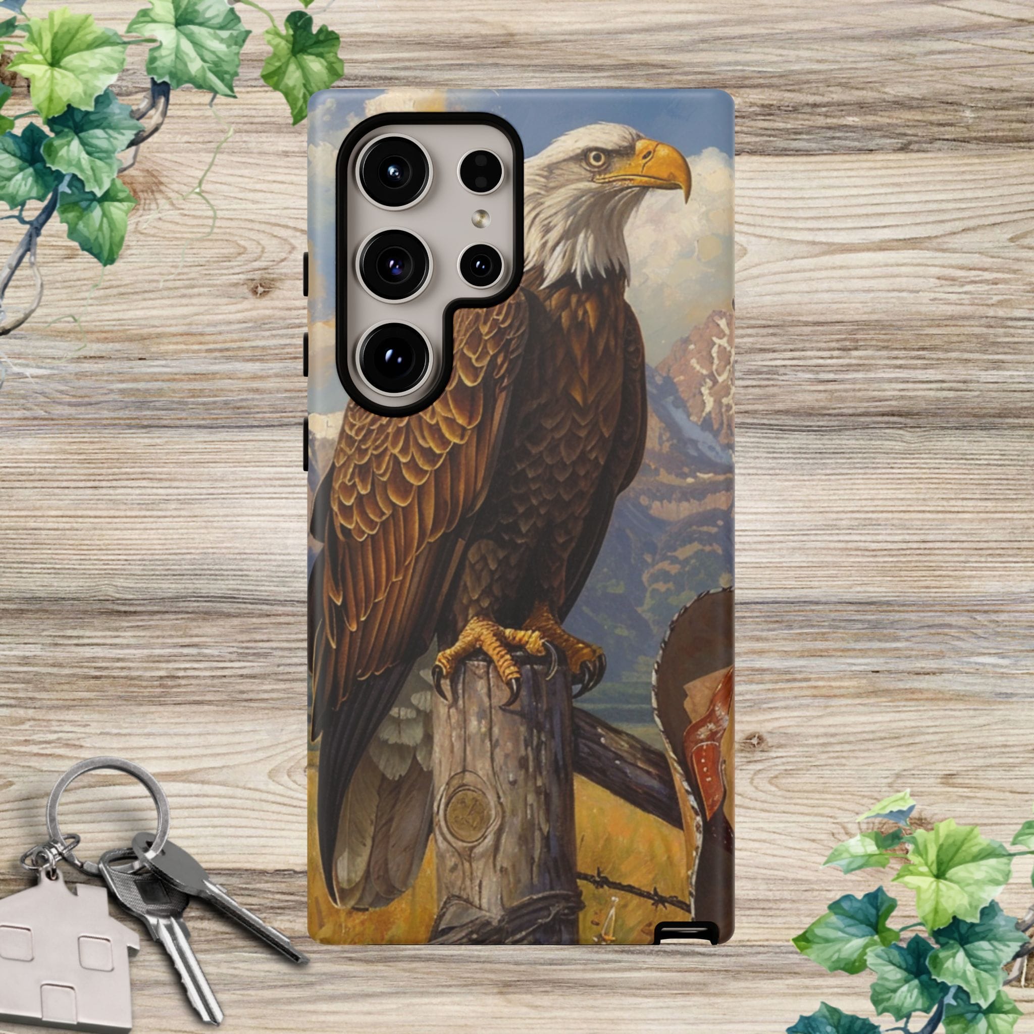 Vintage Bald Eagle Patriotic Phone Case