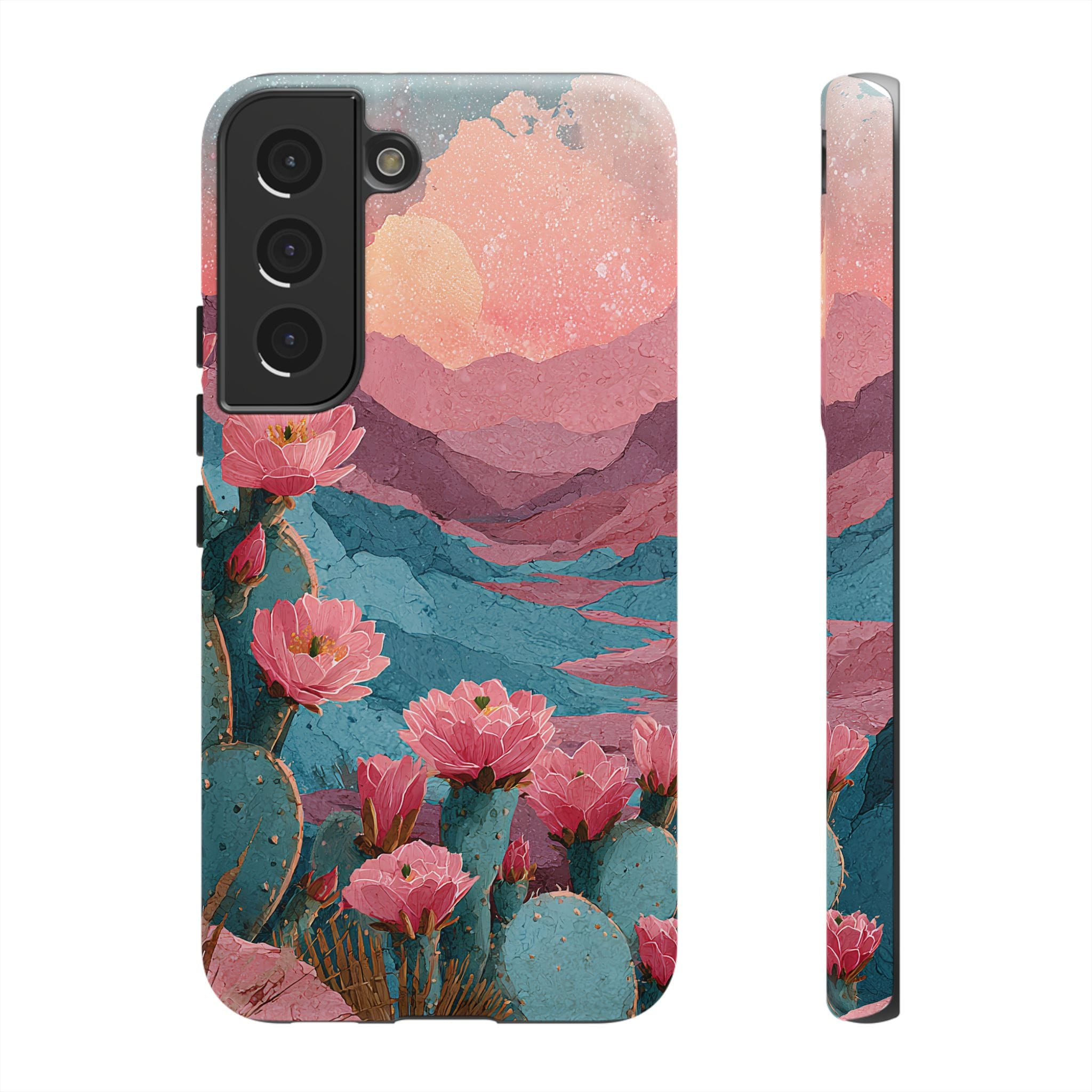 Desert Bloom Sunset Phone Case