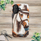 White Hat Horse-Phone Cases