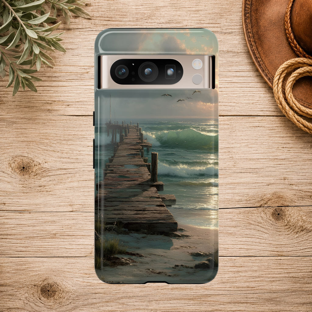 Wooden  Seaside Pier Phone Case
