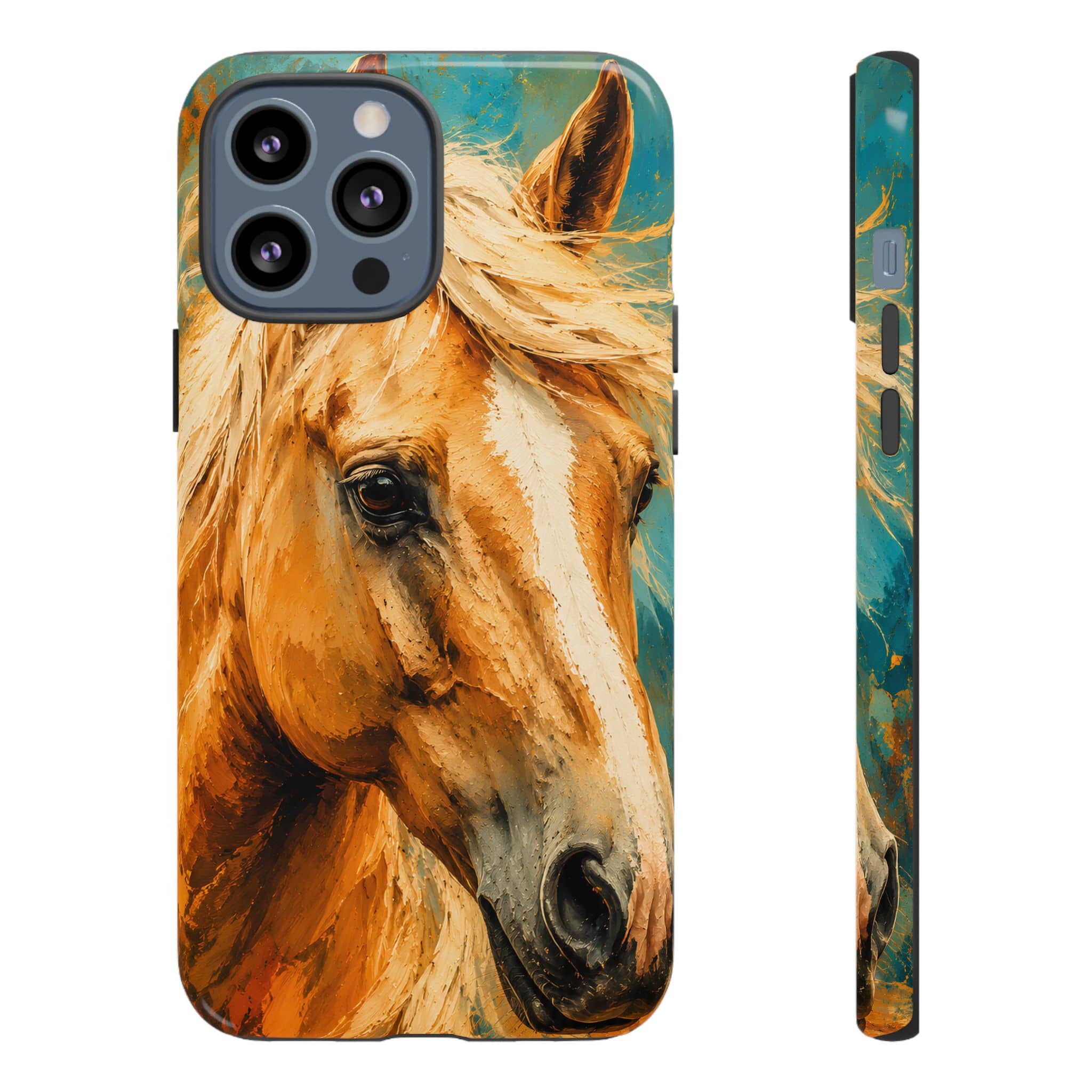 Golden Spirit Horse Phone Case