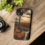 Guitar in a Wet Field -Phone Case