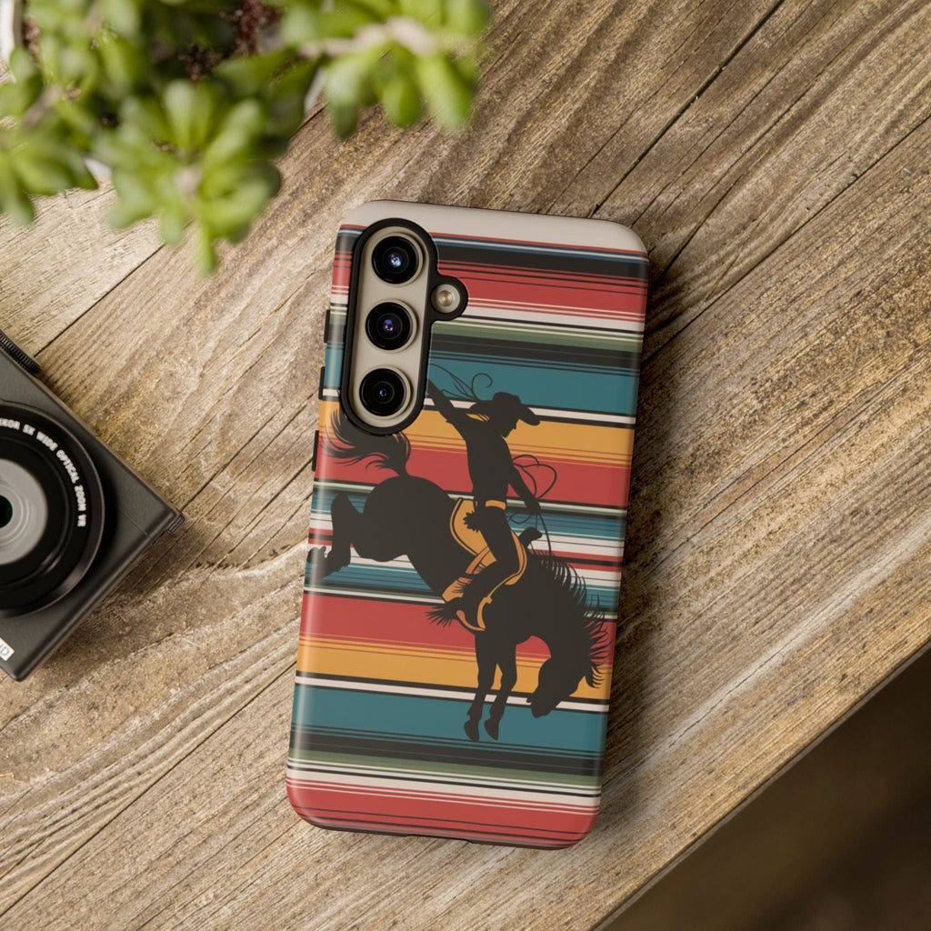 Western Rodeo Phone Case - Tough Cases with Cowboy Design
