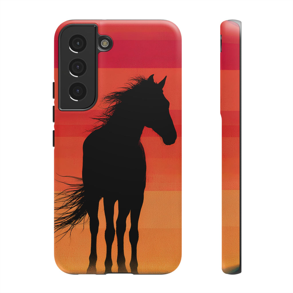 Sunset Spirit Horse Phone Case
