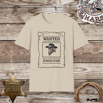 Softstyle Unisex T-Shirt: Wanted