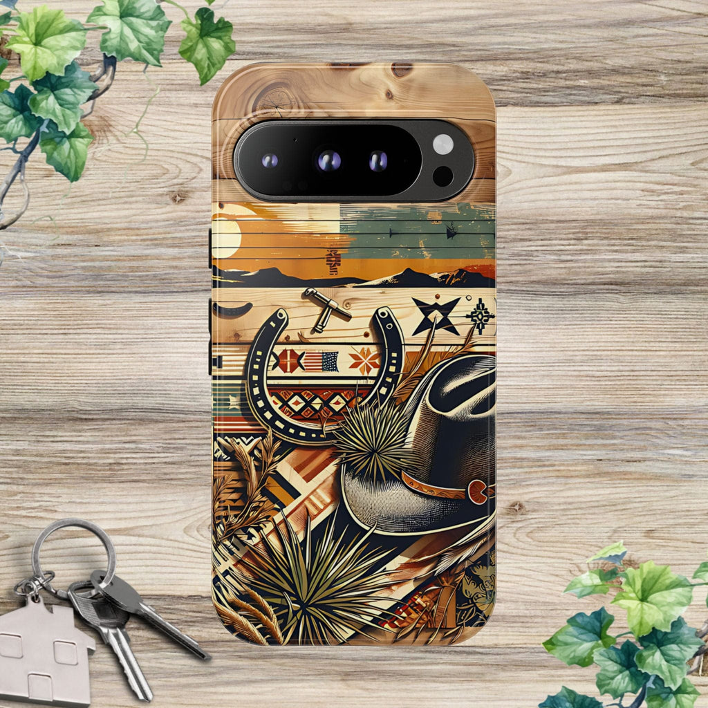 Hat and Horseshoes -Phone Case