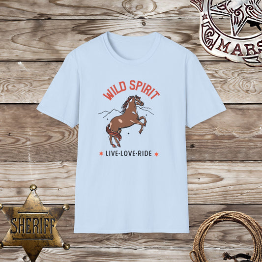 Softstyle Unisex-T Shirt :Wild Spirit