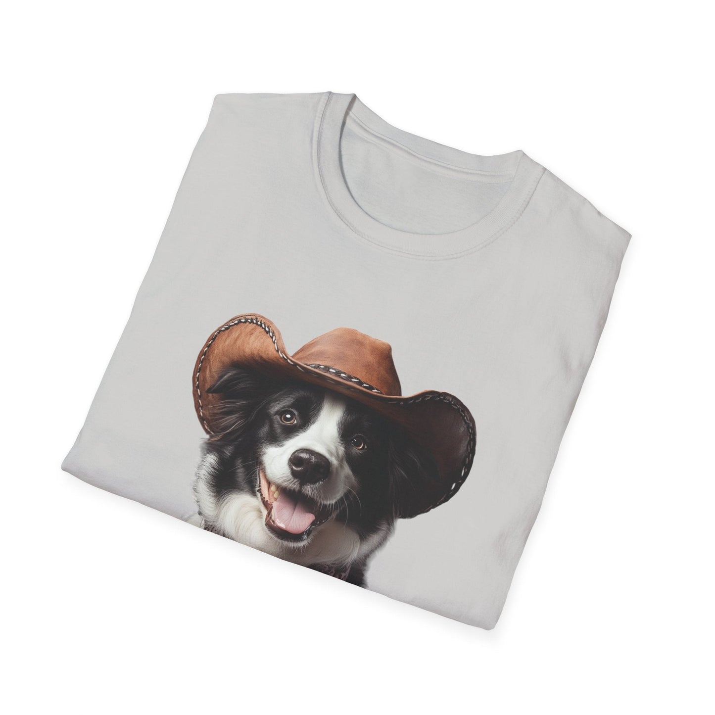 Softstyle Unisex T-Shirt: Collie Dog Cute One