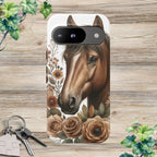 Painted Horse & Roses – Phone Case