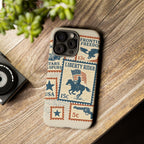 Liberty Rider Vintage Western Patriotic Phone Case