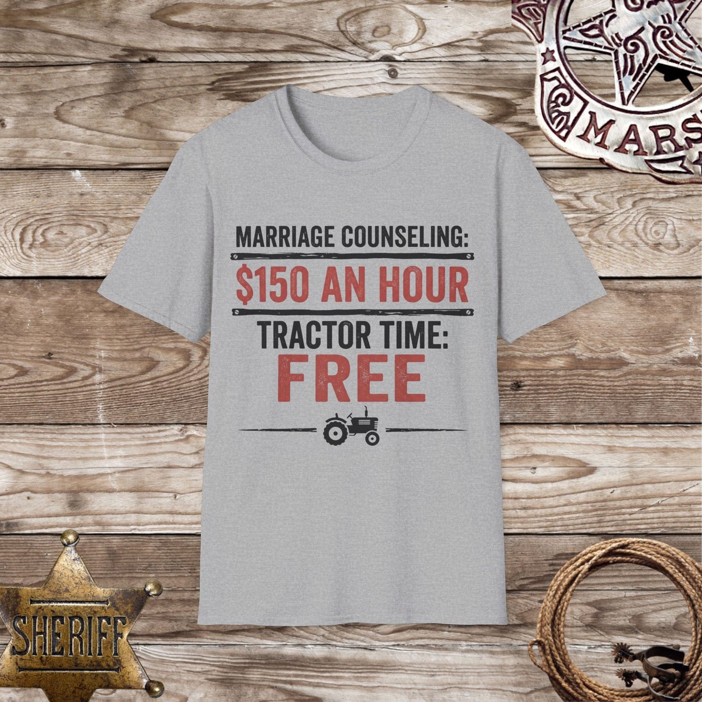 Tractor Time Free T-Shirt